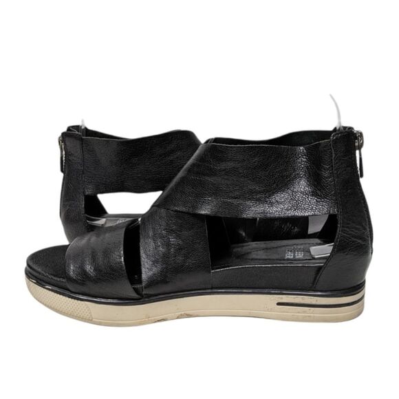 EILEEN FISHER Sport Platform Leather Sandals 7.5 - Picture 9 of 10